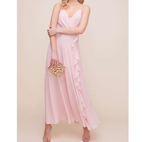 NWT ASTR The Label | Blush Holland Maxi Dress | Sm - Picture 3 of 15